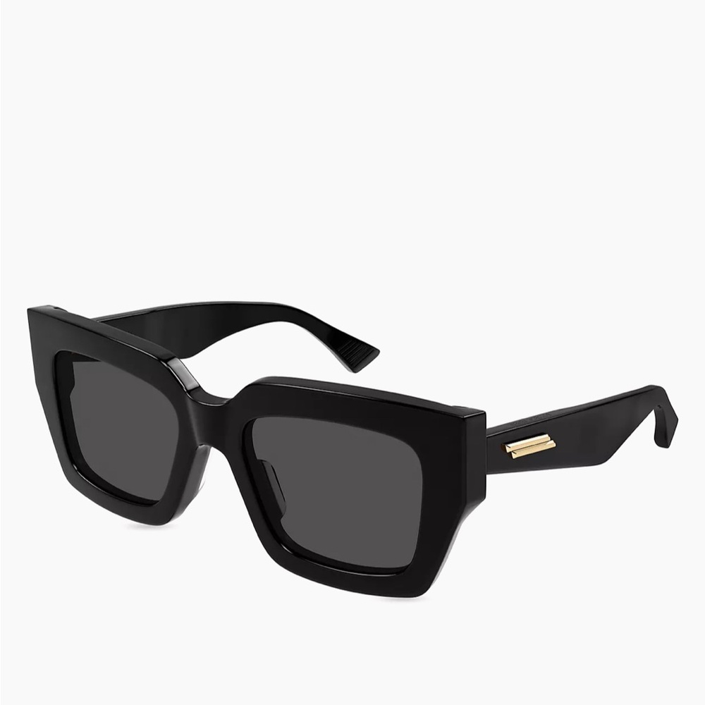 New Authentic Bottega Veneta 52MM Rectangular Sunglasses - Picture 1 of 5